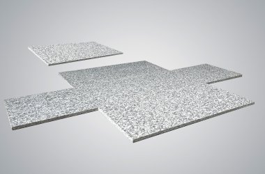 Placă din Granit Placaj granit G602-2 Dimensiunile plăcii 2050*700; 3000*900; 3000*1900
